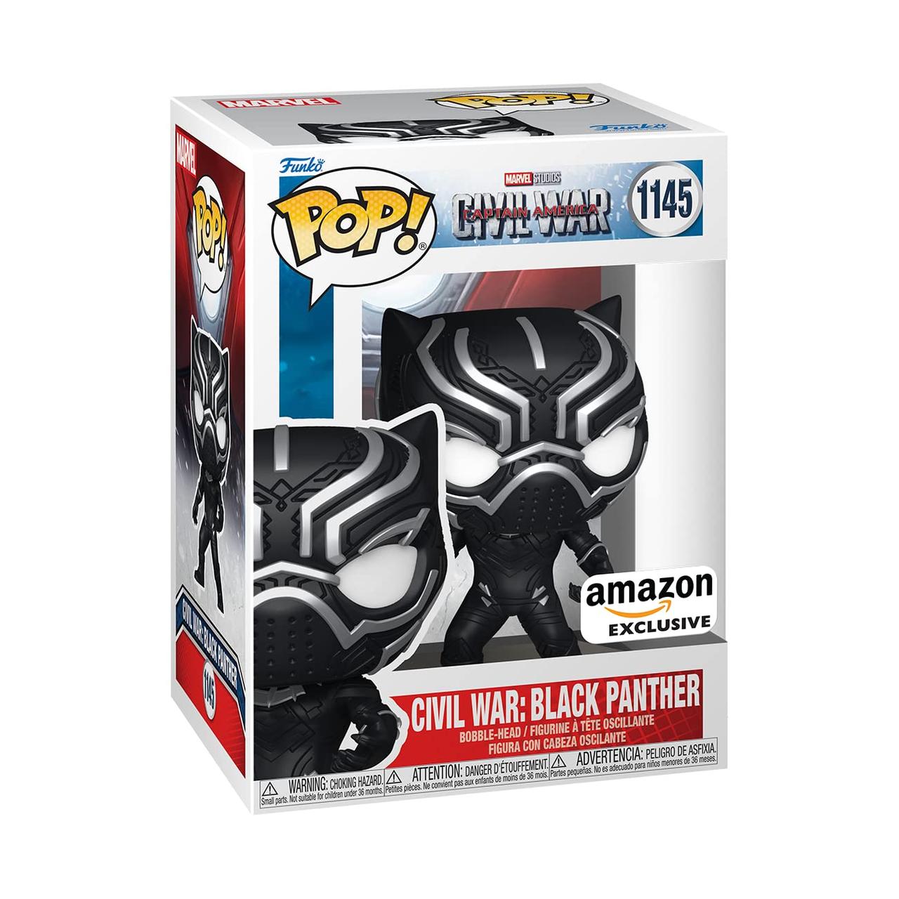 Funko Pop Черная Пантера - Civil War: Black Panther - 1145 (Байтурсынова 15) - фото 1 - id-p115328958