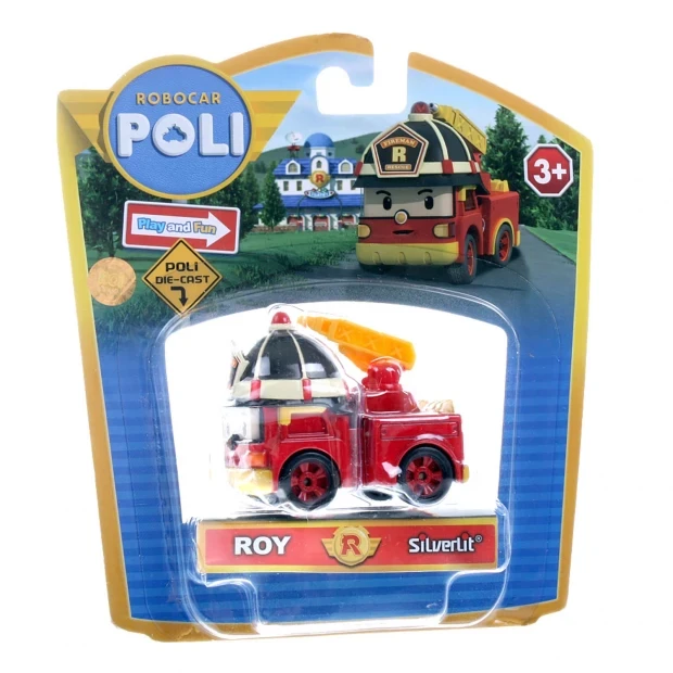 Рой Robocar Poli металлическая машинка 6 см