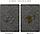 Плейсматы сервировочные салфетки на стол  PVC 45x30 см "Рим темно-серый", 10 шт, фото 4