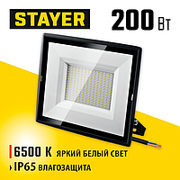 STAYER  LED-MAX, 200 Вт, 6500K, IP 65,IP 65, светодиодный прожектор (57131-200)
