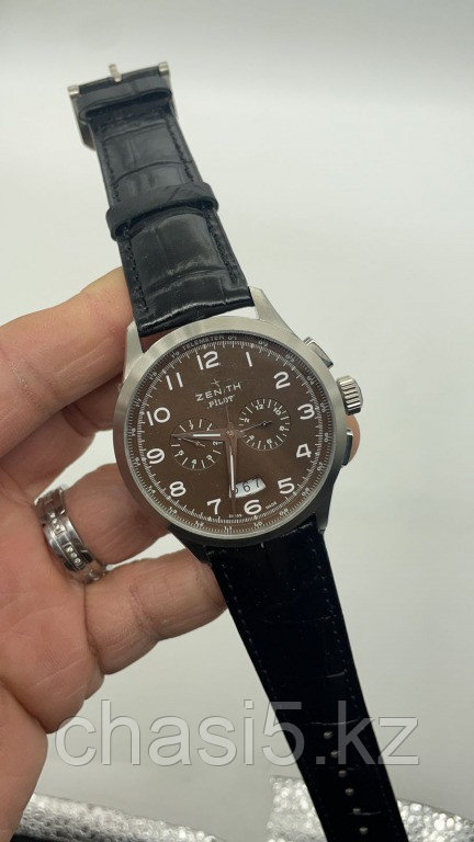 Мужские наручные часы Zenith Captain Chronograph (22184) - фото 1 - id-p115339218