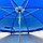 Зонтик для декора маленький 42 см синий, фото 5