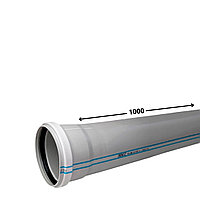 Труба канализационная DENIZ d 100 mm x 2.2 mm (1000 mm)