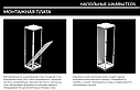TEKPAN TEOS 1200*1200*400 Шкаф электротехнический напольный IP55 (двойная дверь), фото 3