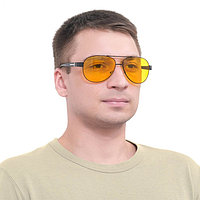 Очки солнцезащитные водительские "Мастер К", 4 х 14.5 см