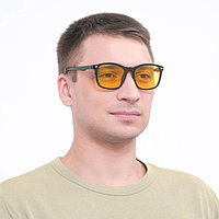 Очки солнцезащитные водительские "Мастер К", линза 4.7 х 6 см, ширина 14 см, дужка 14.5 см