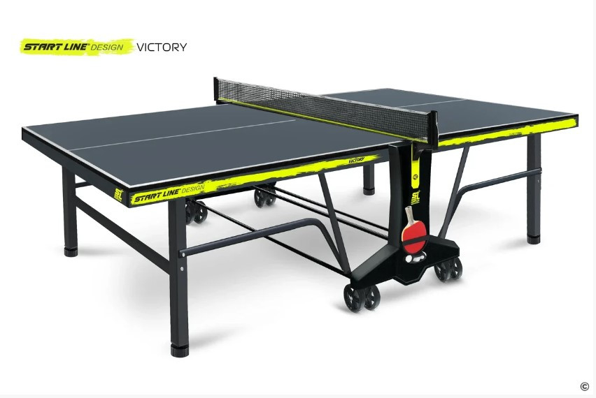Теннисный стол Start Line VICTORY DESIGN с сеткой (ЛДСП 22 мм) - фото 1 - id-p115340375