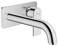 Смеситель для раковины Hansgrohe Vernis Shape 71578000, настенный, хром