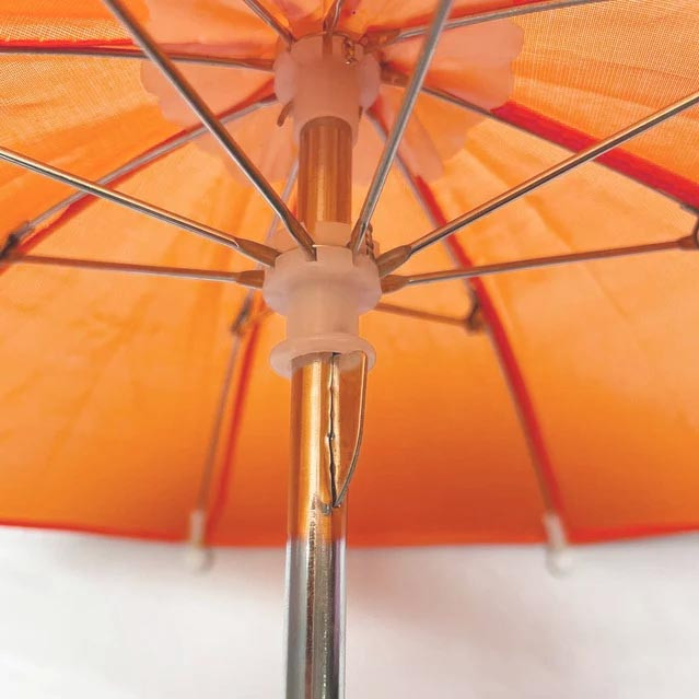 Зонтик для декора высота 22 см оранжевый - фото 4 - id-p115312061