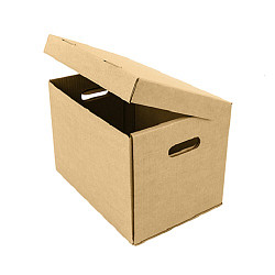 Коробка архивная с откидной крышкой - фото 2 - id-p115340885