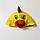 Костюм детский карнавальный Цыпленок кофточка юбка с хвостом и шапка желтый, фото 6