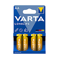 VARTA Longlife Mignon 1.5V - LR6/AA батареясы к піршіктегі 4 дана