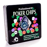 Набор для покера POKER CHIPS, фото 5