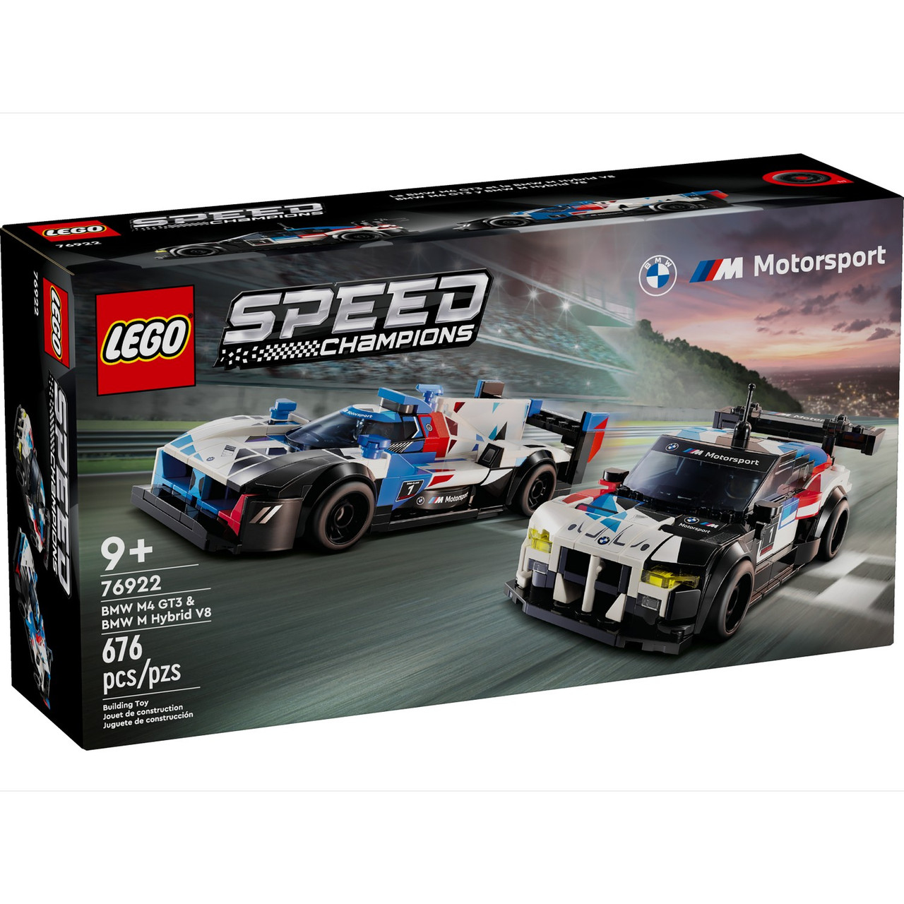 Lego 76922 Speed Champions BMW M4 GT3 и BMW M Hybrid V8 - фото 1 - id-p115355245