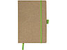 Блокнот Sevilia Soft, гибкая обложка из крафта A5, 80 листов, крафтовый/зеленое яблоко, фото 5