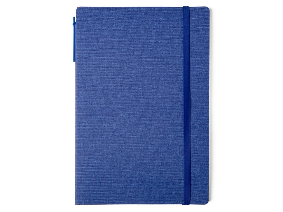 Блокнот с ручкой и набором стикеров А5 Write and stick, синий - фото 5 - id-p115356929