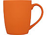 Кружка с покрытием soft-touch C1, оранжевый, фото 2
