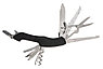 Мультитул-складной нож Demi 11-в-1, серебристый/черный, фото 3