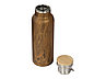Вакуумный термос Britewood S2, 500 мл, бамбуковая крышка, крафтовый тубус, фото 2