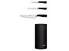 Набор из 3 кухонных ножей в универсальном блоке,  NADOBA, серия UNA, фото 2