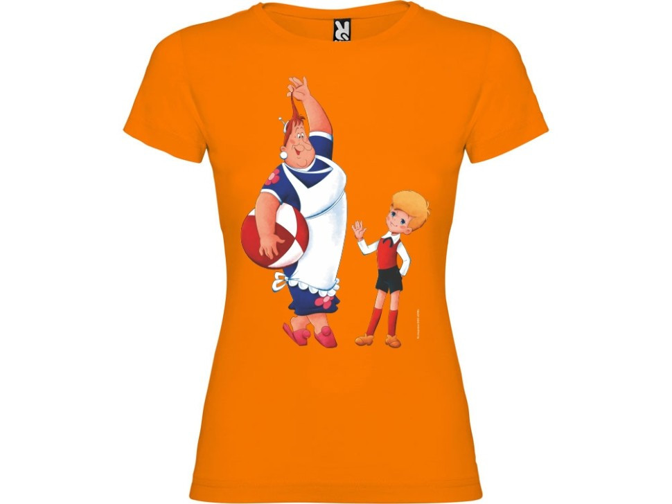 Футболка Карлсон женская, оранжевый - фото 1 - id-p115356227