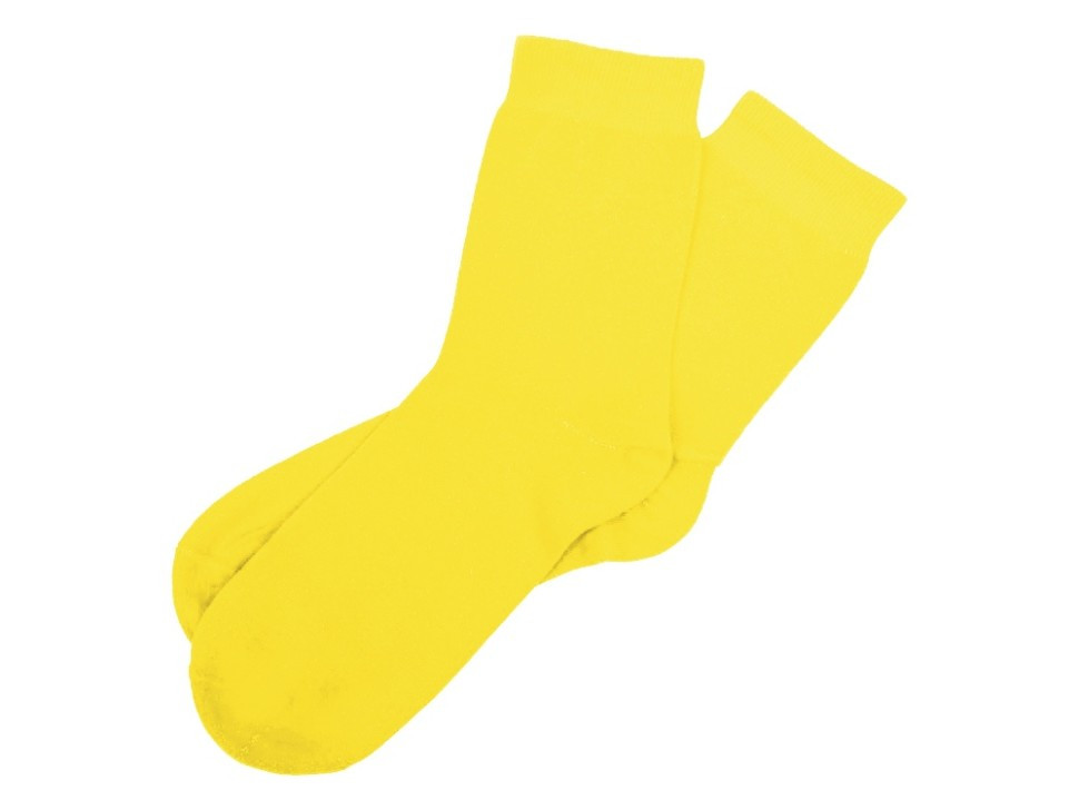 Носки Socks мужские желтые, р-м 29 - фото 1 - id-p115357085