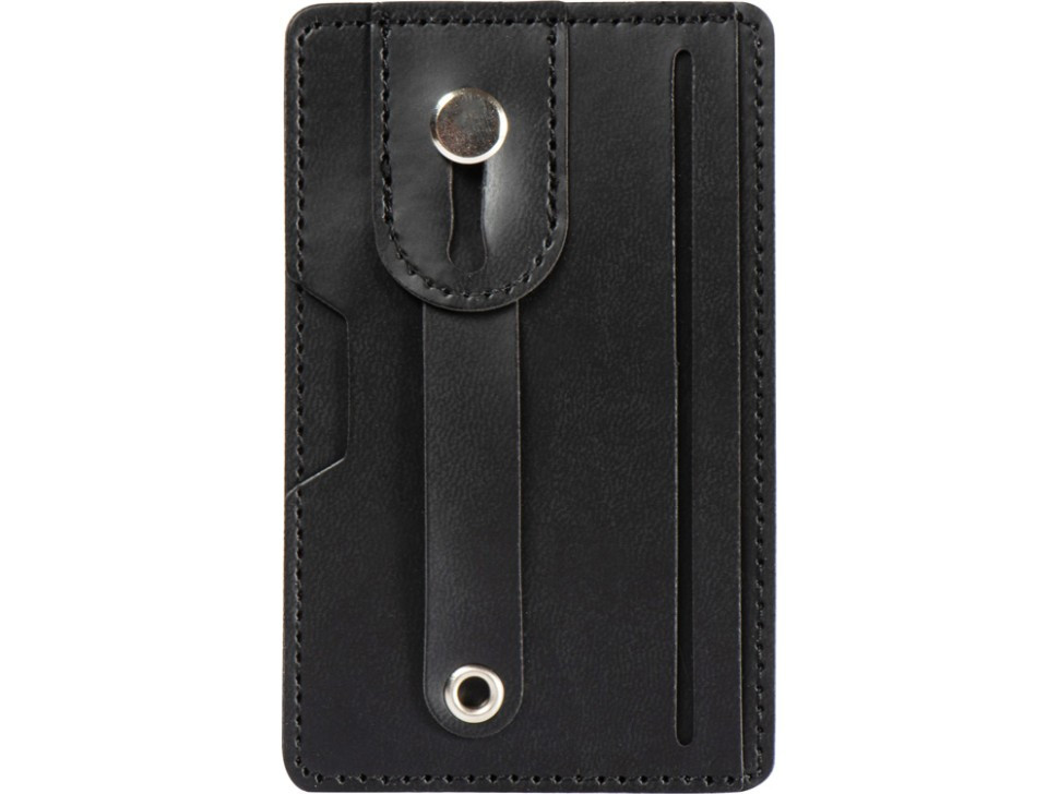 Картхолдер для телефона с держателем и защитой RFID Lokky, черный - фото 2 - id-p115357106
