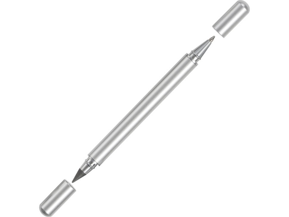 Металлическая ручка и вечный карандаш Van Gogh, серебристый - фото 1 - id-p115357130