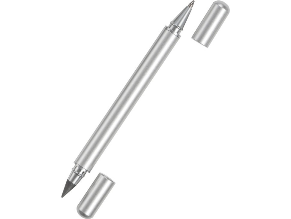 Металлическая ручка и вечный карандаш Van Gogh, серебристый - фото 4 - id-p115357130