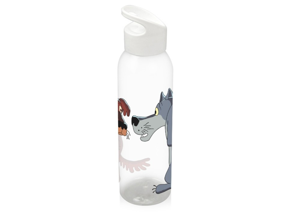 Бутылка для воды Жил-был Пес, прозрачный/белый - фото 1 - id-p115356391