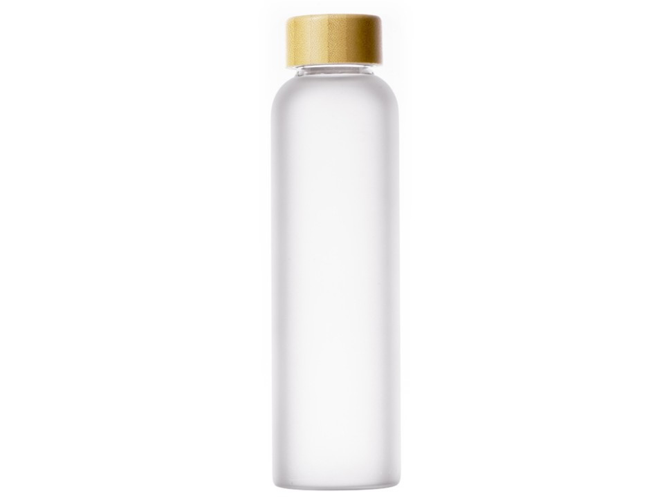 Стеклянная бутылка с бамбуковой крышкой Foggy, 600мл, серый Cool gray 7C - фото 3 - id-p115357195