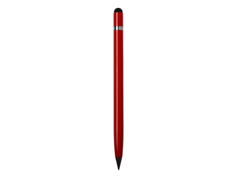 Вечный карандаш Eternal со стилусом и ластиком, красный - фото 2 - id-p115357197