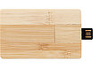 USB 2.0- флешка на 32 Гб Bamboo Card, фото 6