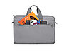 RIVACASE 8235 light grey сумка для ноутбука 15,6 / 6, фото 3