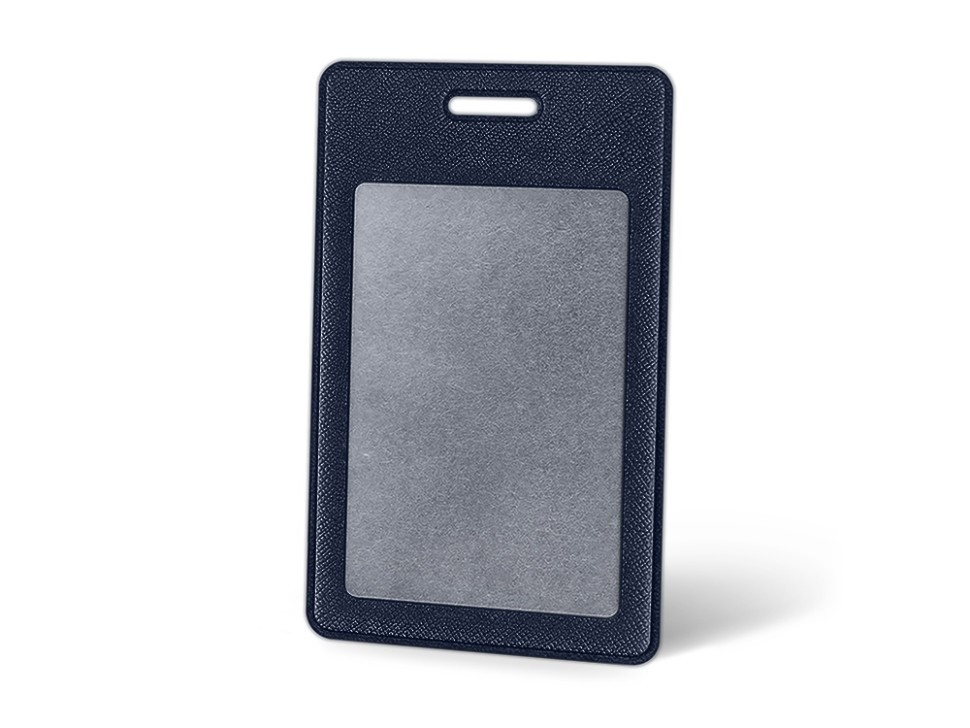 Вертикальный карман из экокожи для карты Favor, темно-синий - фото 1 - id-p115356612
