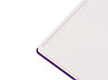 Бизнес-блокнот C2 софт-тач, твердая обложка, 128 листов, фиолетовый, фото 5