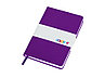 Бизнес-блокнот C2 софт-тач, твердая обложка, 128 листов, фиолетовый, фото 6