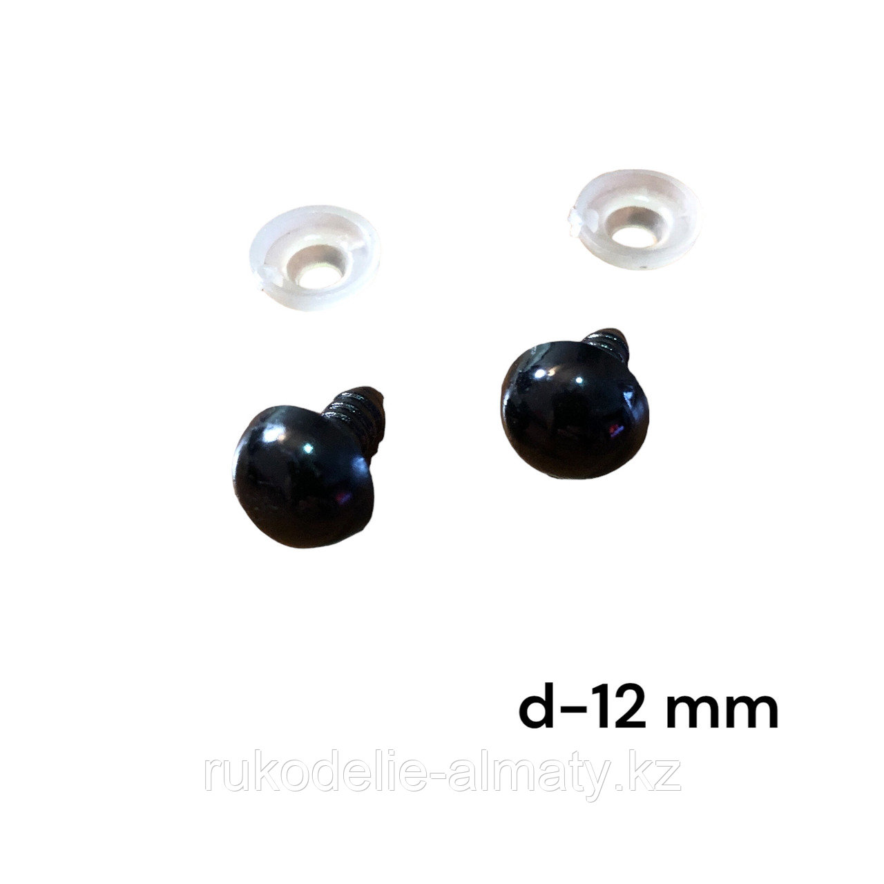 Глазки для игрушек винтовые , 12 мм - фото 2 - id-p115357544
