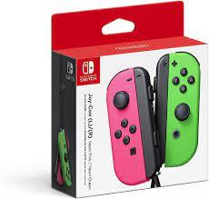 Nintendo Neon Green/Neon Pink Joy-Con Controllers for Nintendo Switch - фото 1 - id-p115279242
