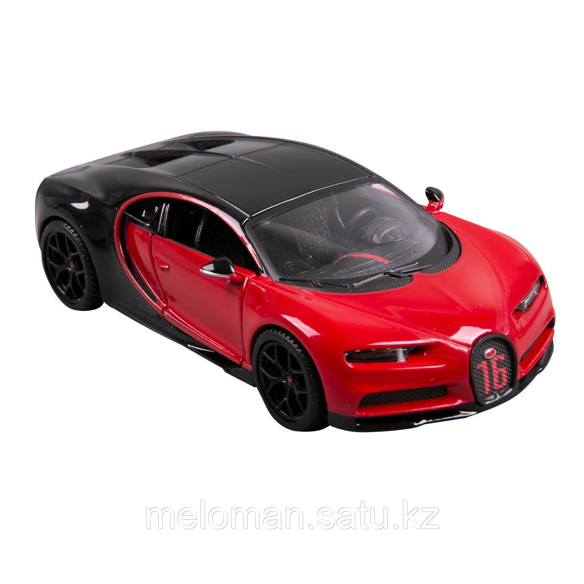 BBURAGO: 1:32 Bugatti Chiron Sport (red/black) - фото 1 - id-p115358174