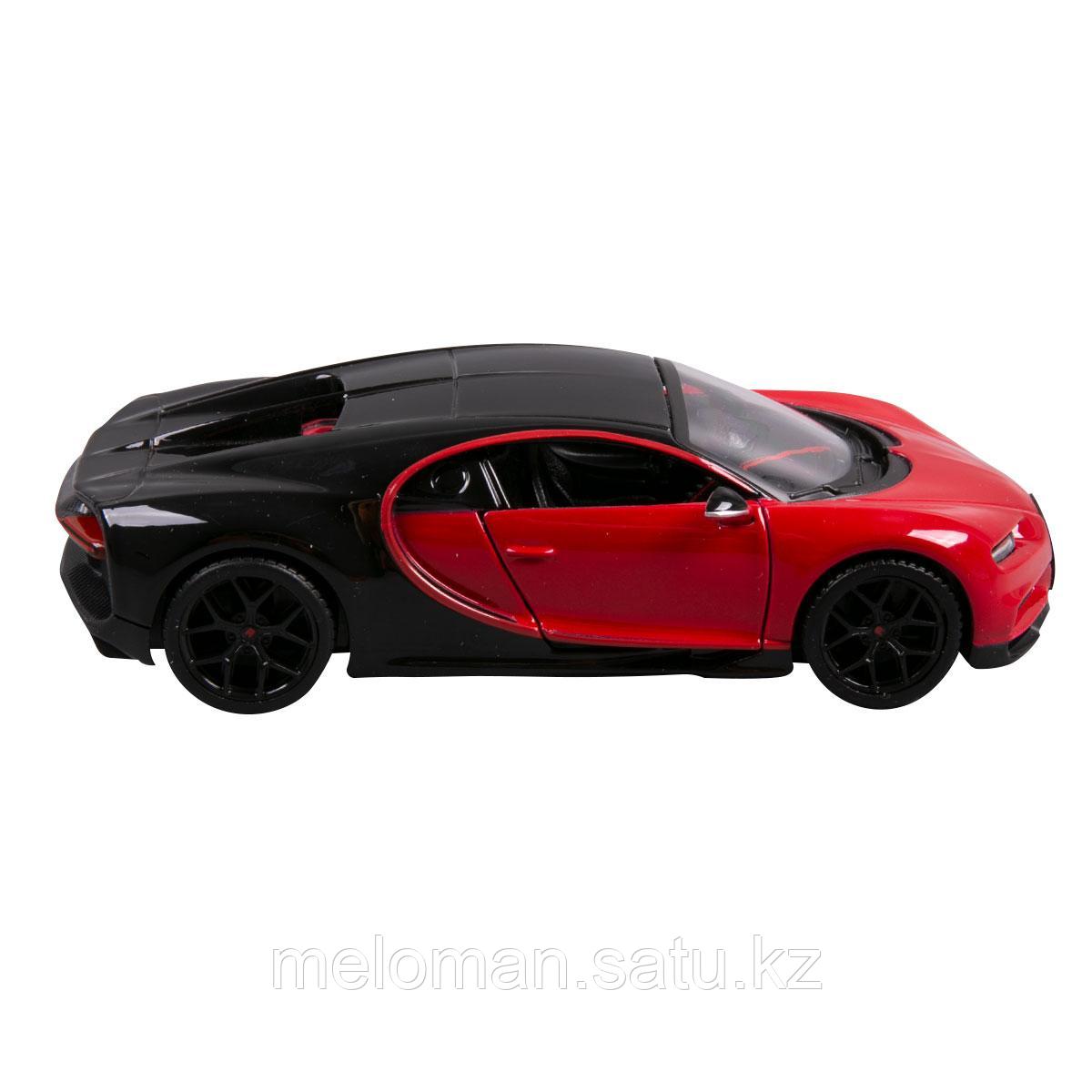 BBURAGO: 1:32 Bugatti Chiron Sport (red/black) - фото 2 - id-p115358174
