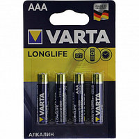 VARTA LONGLIFE LR03 AAA BL4 Alkaline 1.5V батарейка (04103101414)