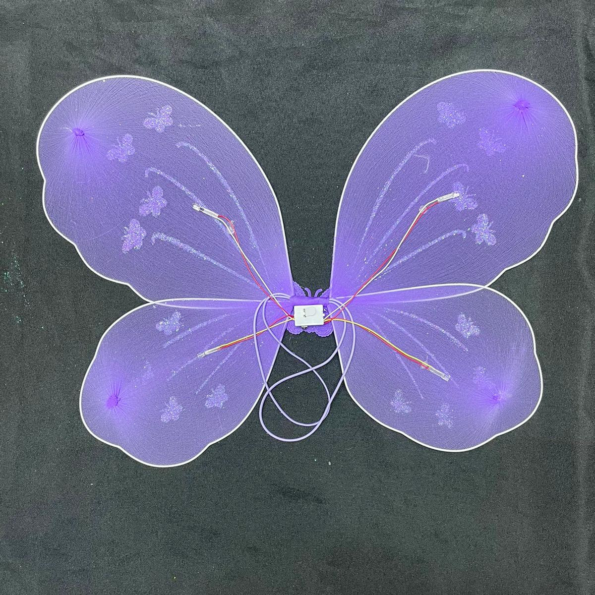Крылья бабочки светящиеся фиолетовые - фото 2 - id-p115358787