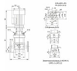 LVR 5-8 вертикальный многоступенчатый насос (1.1кВт | от 2.5 до 8.5 м3/час | от 21 до 50 м Напор), фото 2