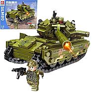 105425/8 Конструктор IronBlood военный танк 4 вида, цена за 1шт, 23*19см, фото 2