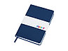 Бизнес-блокнот C2 софт-тач, твердая обложка, 128 листов, темно-синий, фото 6