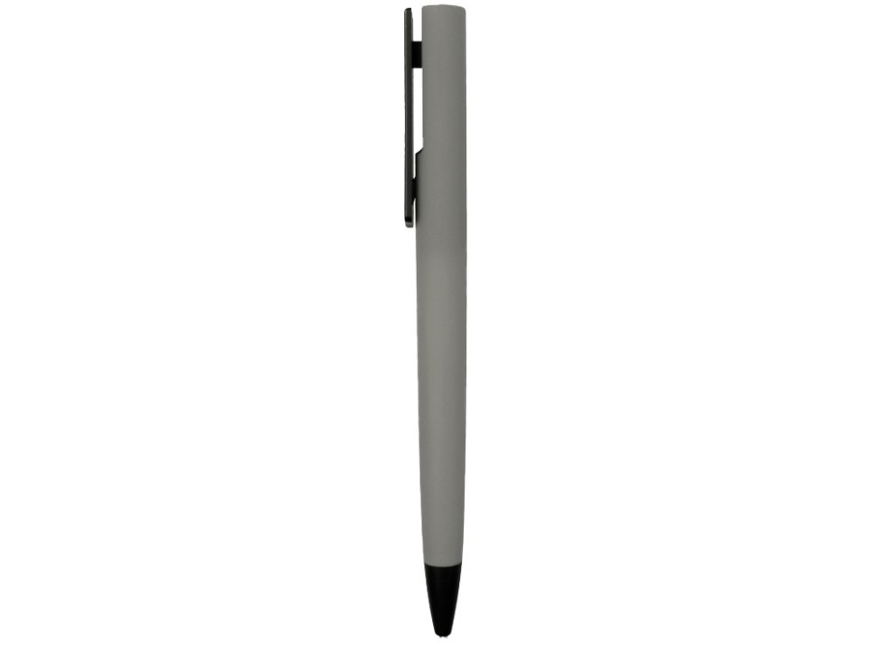 Ручка пластиковая шариковая C1 софт-тач, серый - фото 3 - id-p115356689
