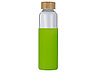 Бутылка для воды стеклянная Refine, в чехле, 550 мл, зеленое яблоко, фото 3