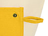 Складная хлопковая сумка для шопинга Gross с карманом, желтый, фото 6