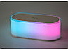 Ночник с беспроводной зарядкой и RGB подсветкой Miracle, 15 Вт, белый, фото 10